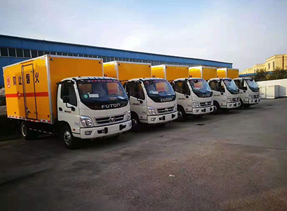 泸县爆破器材运输车
